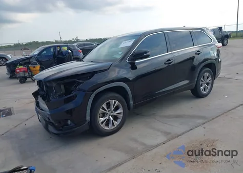 2016 Toyota Highlander Le Plus V6 из США, поврежденный, VIN 5TDZKRFH5GS180943